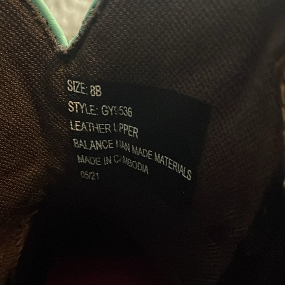 Justin Brand Ladies Size 8 Nettie Western Boot - Picture 12 of 13